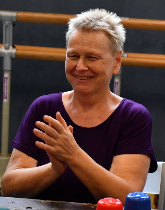 Gabriele Kurka, die Initiatorin des Tanzworkshops